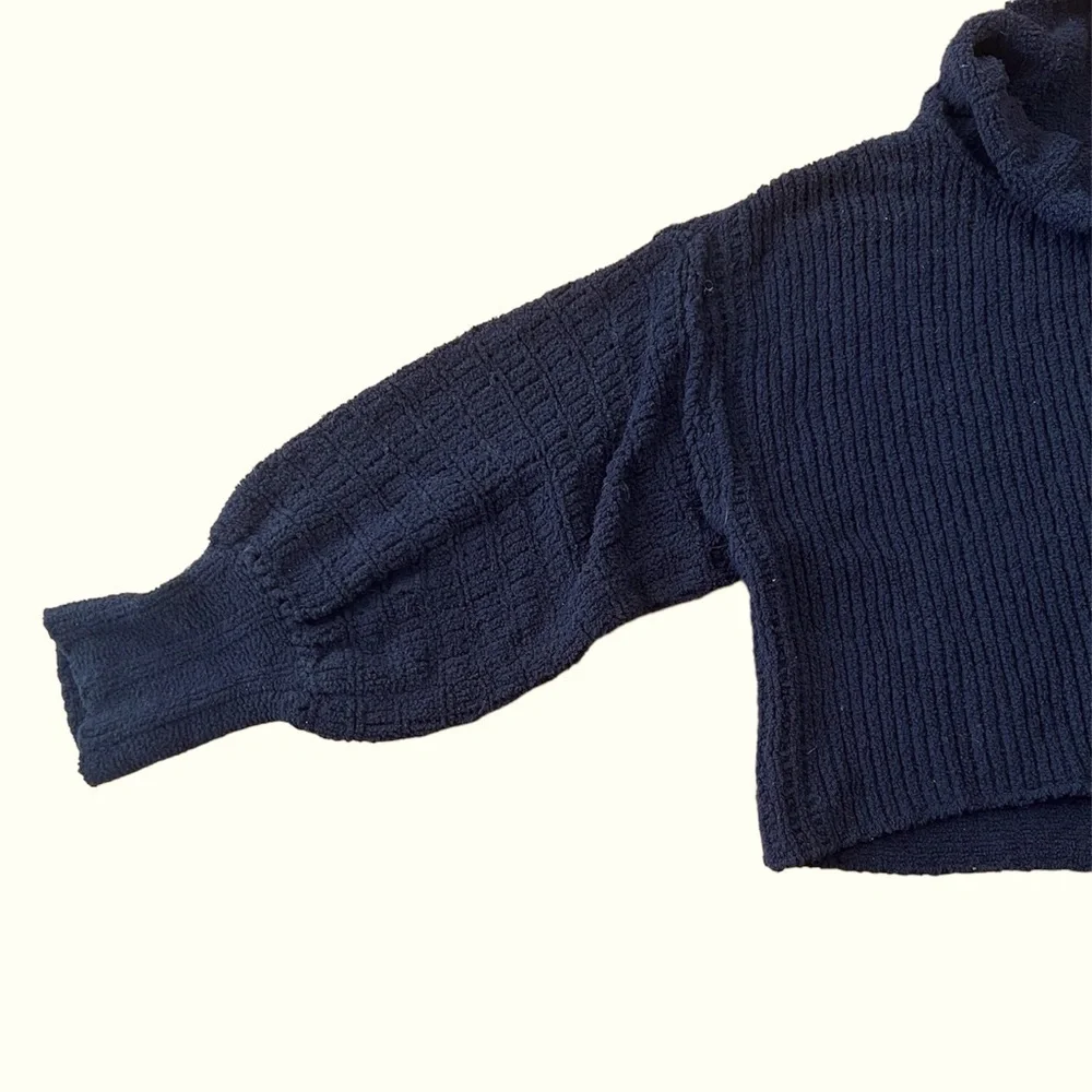 Free People Be Yours Pullover Cropped Cowl Neck